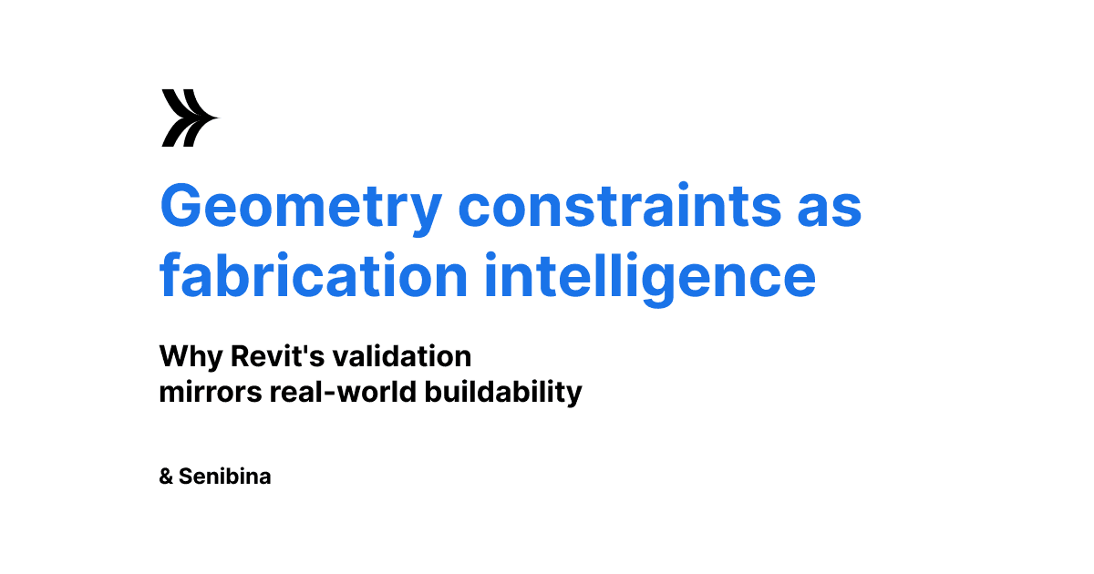 Why Revit Rejects Geometry: Constraints Explained